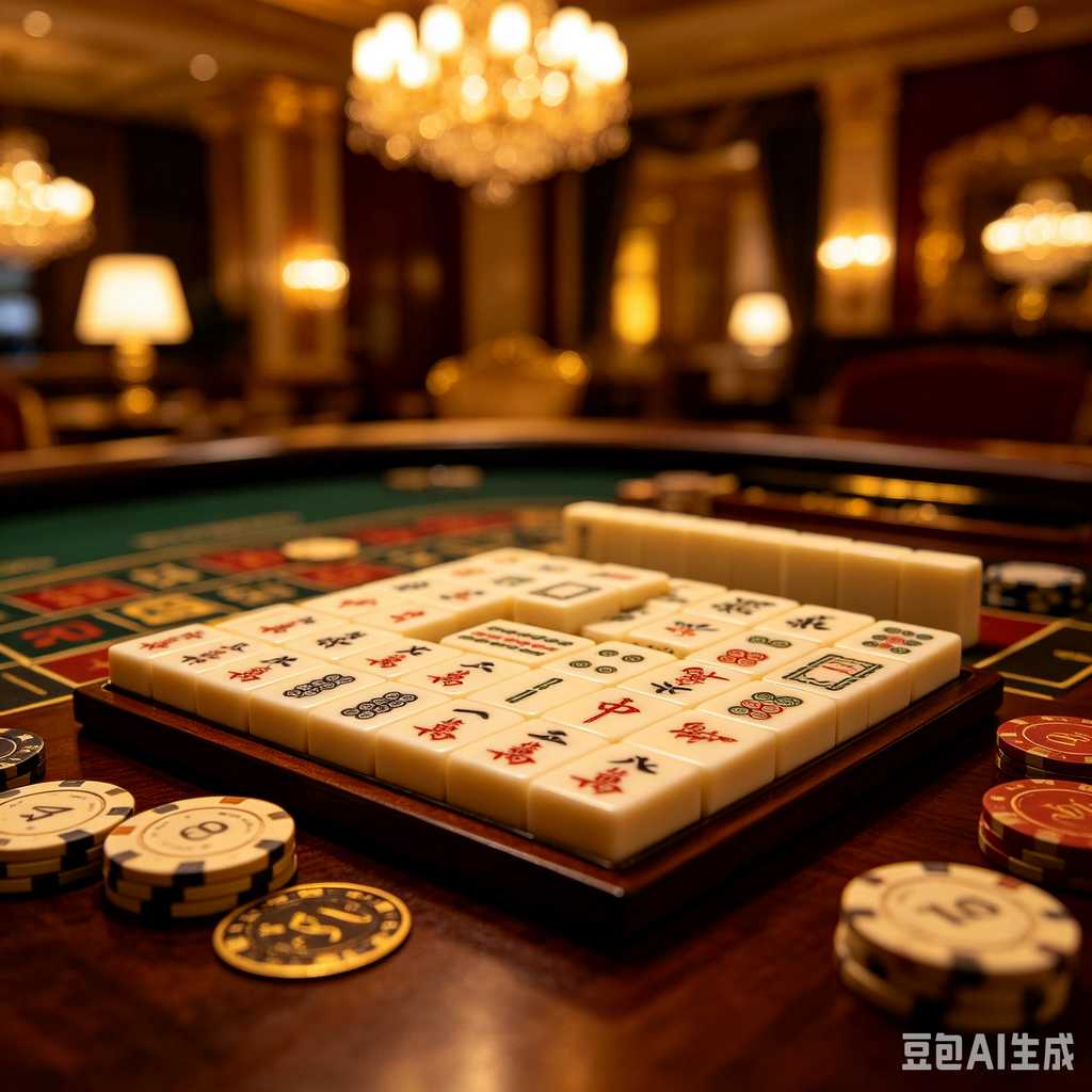 custom art mahjong set