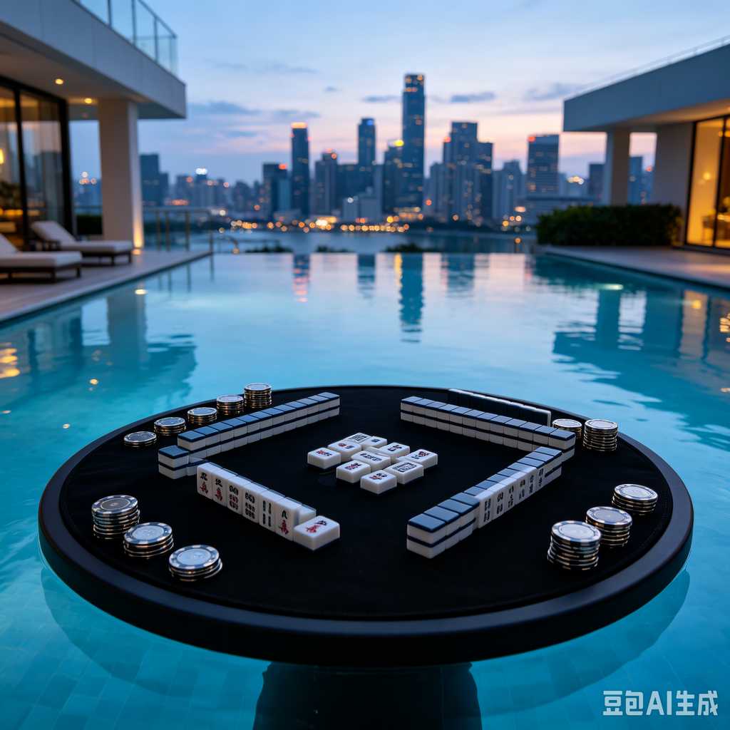 elegant text mahjong tiles